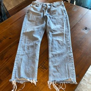AGOLDE Fray Jeans